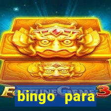 bingo para despedida de solteira para imprimir